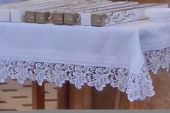 Poświęcenie świec dzieciom komunijnym